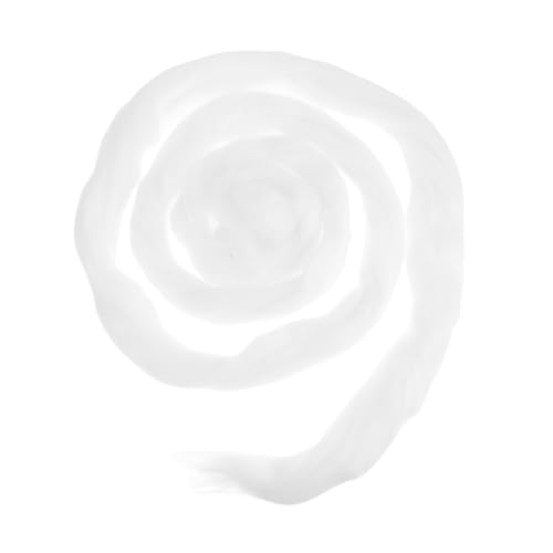 KONTONTY 1tasche Nadelfilzgarn Und Wollroving-zubehör Für DIY-bastelbedarf Einfarbige Filzwolle Zum Filzen Mit Nadel Oder Nassfilzmaterial Nadelfilzwolle Für Anfänger von KONTONTY