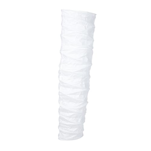 KONTONTY Nordische Stehlampe Papierschirm Stabile Papier lampenschirme für Wohnzimmer Schlafzimmer Einfache Montage Augenschutz durch Sanftes Licht Dekorativer Bodenleuchte Lampenüberzug von KONTONTY