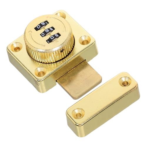 KONTONTY Passwort Kombinations Schrankriegel Verrou Plakat Code Schrankriegelschlösser Zahlenschloss Für Schranktürschloss Mit Code Schranktür Codeschlösser Mechanisches Codeschloss KONTONTY Passwort Kombinations Schrankriegel Verrou Plakat Code Schrankriegelschlösser Zahlenschloss Für Schranktürschloss Mit Code Schranktür Codeschlösser Mechanisches Codeschloss von KONTONTY