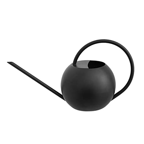 KONTONTY Gießkanne Mit Langem Ausguss Bewässerungswerkzeug Für Pflanzen Gartenarbeit Aus Edelstahl Leicht Zu Handhaben von KONTONTY