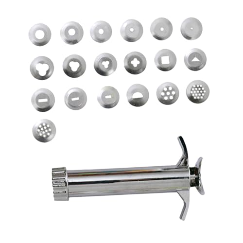 KONTONTY Polymer Clay Extruder Clay Squeezer Modellierwerkzeug für Basteln und Langsam Wiederverwendbar mit Glatter Oberfläche für Sicheres Formen von Knete KONTONTY Polymer Clay Extruder Clay Squeezer Modellierwerkzeug für Basteln und Langsam Wiederverwendbar mit Glatter Oberfläche für Sicheres Formen von Knete von KONTONTY