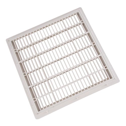 KONTONTY Quadratischer Bodenablauf Bodenablauf-Werkzeug Hauptablauf für Schwimmbad Außenpool Weiß Geeignet für Wasserpark Spa Aquarium Teich KONTONTY Quadratischer Bodenablauf Bodenablauf-Werkzeug Hauptablauf für Schwimmbad Außenpool Weiß Geeignet für Wasserpark Spa Aquarium Teich von KONTONTY