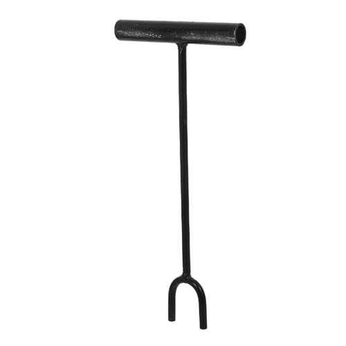 KONTONTY Robuster Wasserhahn Absperrventil Schlüssel U förmiger Hebel Langer Griff für Heizungs Wasserzähler Ventilbedienung Vielseitig Einsetzbar aus Eisen von KONTONTY