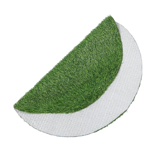 KONTONTY Runder Künstlicher Grasmatte Uv-beständiger Realistisch Strukturierter Gras-Teppich für Tischdekoration DIY Bastelprojekte und Abdeckung von Straßenschächten im Außenbereich KONTONTY Runder Künstlicher Grasmatte Uv-beständiger Realistisch Strukturierter Gras-Teppich für Tischdekoration DIY Bastelprojekte und Abdeckung von Straßenschächten im Außenbereich von KONTONTY