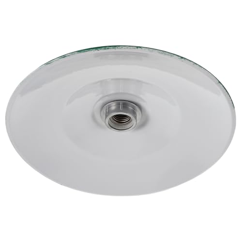 KONTONTY Rustikaler Emaille Lampenschirm Wasserfester Schutz für Hängelampen Vintage Leuchtenabdeckung für Garten Pergola und Außenbereich Regenfeste Außenlampe Ersatzschirm von KONTONTY