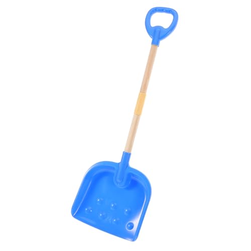 KONTONTY Schneeschaufel Kunststoff Verstärkt Abnehmbar Robust Leicht Tragbar für Schnee Strand Outdoor Jungen Mädchen von KONTONTY