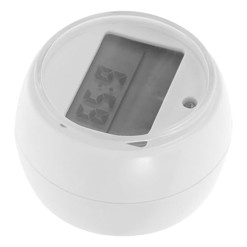 KONTONTY Schwimmendes Poolthermometer für und Eisbad Automatischer Temperaturalarm Celsius Fahrenheit Anzeige Kompakte für Pools und Aquarien von KONTONTY
