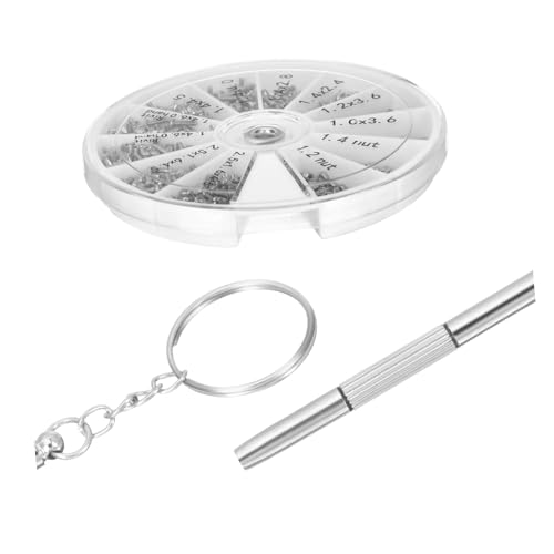 KONTONTY Teiliges Brillen Uhren Reparaturset aus Robustem Metall mit Präzisions schraubendrehern für Sonnenbrillen Drahtgestelle Schmuck und Uhren Vielseitiges Eyewear Repair Kit von KONTONTY