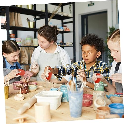 KONTONTY Teiliges Skulptur Werkzeugset aus Langlebige Modellier für DIY Töpferarbeiten Geeignet für Anfänger und Professionelle Künstler zur Formgebung und Glättung von KONTONTY