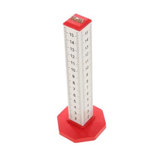KONTONTY Tiling Level Tool mit Wasserwaage Hochpräziser Fliesenleger Winkelmesser für Ausrichtung von Decken und Fliesen Robustes Design für Präzise Arbeiten im Innenausbau von KONTONTY