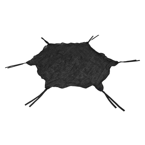 KONTONTY Trampolin Sonnenschutznetz Uv-beständig Wetterfest Schattierung Atmungsaktiv Langlebig für Outdoor Trampolinabdeckung Hitzeschutz von KONTONTY