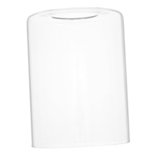 KONTONTY Transparenter Glas lampenschirm Schutz für Glühbirnen Modernes Design Vielseitig für Wohnzimmer Schlafzimmer Esszimmer Studiobeleuchtung von KONTONTY