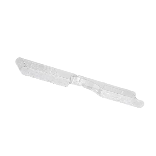 KONTONTY Transparentes Wandmontiertes Eckregal mit Drehbarem Wasserdurchlässigem Design Vielseitiges Aufbewahrungsregal ohne Bohren für Badezimmer Waschbarer Halter für Einfache von KONTONTY