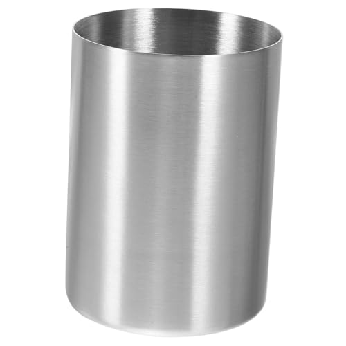 KONTONTY Trinkbecher Wasserbecher Langlebig Vielseitig Einsetzbar für Zuhause Party Reise Silber Glatte Oberfläche Leicht zu Reinigen Geeignet als Zahnputz und Getränkebecher KONTONTY Trinkbecher Wasserbecher Langlebig Vielseitig Einsetzbar für Zuhause Party Reise Silber Glatte Oberfläche Leicht zu Reinigen Geeignet als Zahnputz und Getränkebecher von KONTONTY