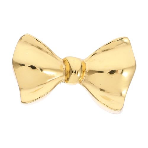KONTONTY Vintage Messing Schrankknöpfe Bow Form Kommode Schubladenknöpfe Für Kleiderschrank Wohnzimmer Möbelgriffe Einfache Montage Robust Und Kratzfest von KONTONTY