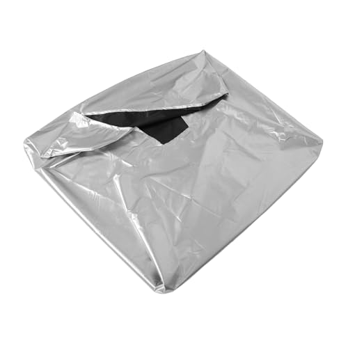 KONTONTY Wasserdichte Oxford Abdeckplane für Gartenmöbel Silber Komplettschutz für Patio Tisch Stuhlset Wetterfeste Outdoor Schutzhülle Staub Uv-beständig Langlebig und Einfach zu Handhaben von KONTONTY