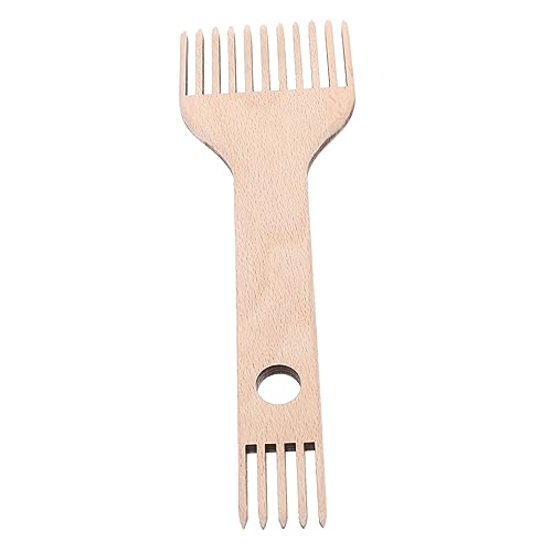 KONTONTY Webkamm Aus Holz Doppelseitig Für Webmaschinen Webwerkzeug Für Handarbeiten Tragbar Für Gobelinwebmaschinen Zubehör Für Heimwerkerprojekte KONTONTY Webkamm Aus Holz Doppelseitig Für Webmaschinen Webwerkzeug Für Handarbeiten Tragbar Für Gobelinwebmaschinen Zubehör Für Heimwerkerprojekte von KONTONTY