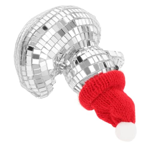 KONTONTY Spiegelnde Glas-entenfigur Disco-Ornament Enten-Dekoration Für Party Tischdeko Reflektierende Spiegelkugel von KONTONTY