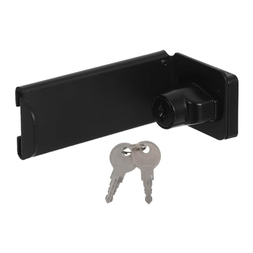 KONTONTY Winkel-schloss mit Schlüssel Nagelfreier Rechtswinkel Riegel für Schiebetüren Einfache Montage Anti-diebstahl Sicherheitsschloss für Schlafzimmer Schrank Fenster Wohnungsschutz KONTONTY Winkel-schloss mit Schlüssel Nagelfreier Rechtswinkel Riegel für Schiebetüren Einfache Montage Anti-diebstahl Sicherheitsschloss für Schlafzimmer Schrank Fenster Wohnungsschutz von KONTONTY