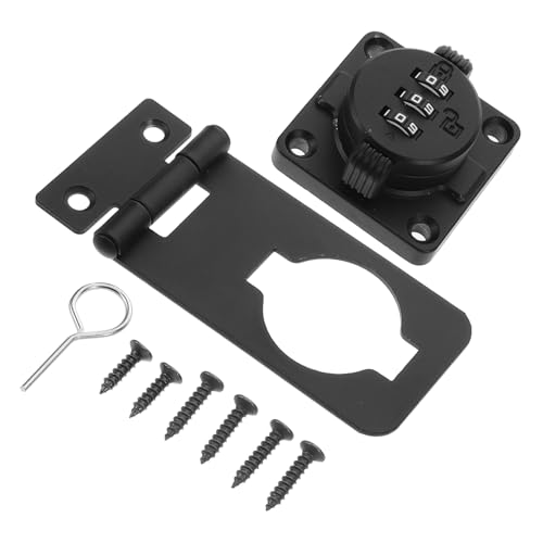 KONTONTY Zahlenschloss aus Zinklegierung Robustes Schlüsselloses Kombinationsschloss mit Passwortschutz für Schubladen Schränke Türen Schließfach Kinderzimmer Einfache Montage KONTONTY Zahlenschloss aus Zinklegierung Robustes Schlüsselloses Kombinationsschloss mit Passwortschutz für Schubladen Schränke Türen Schließfach Kinderzimmer Einfache Montage von KONTONTY