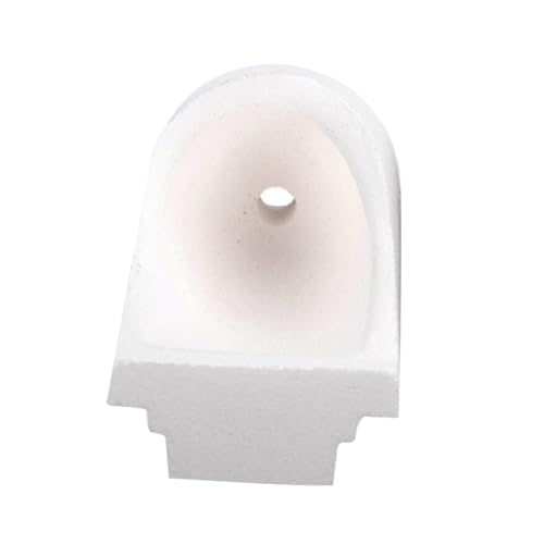 KONTONTY Gießtiegel Für Labor Und Zahnmedizin Schmelztiegel Aus Dentaltiegelbecher Mit Haube Professionelles Laborwerkzeug Für Präzisen Gießprozess von KONTONTY