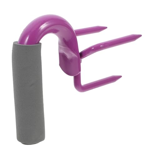 KONTONTY manuelle Motorhacke für die Gartenarbeit Gartenklaue Bodenfräse für den Gartenbau handrechen gartengerät Handfräse Krallenfräse Garten Handgabel Manganstahl Violet KONTONTY manuelle Motorhacke für die Gartenarbeit Gartenklaue Bodenfräse für den Gartenbau handrechen gartengerät Handfräse Krallenfräse Garten Handgabel Manganstahl Violet von KONTONTY