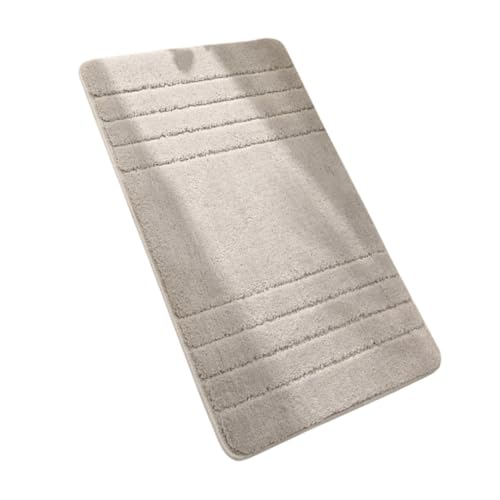 KONTONTY rutschfeste Badematte Hochabsorbierender Badezimmerteppich für Eingangsbereich Stilvoller Fußmatte für Wohnstile und Strapazierfähig für Bad und Flur von KONTONTY