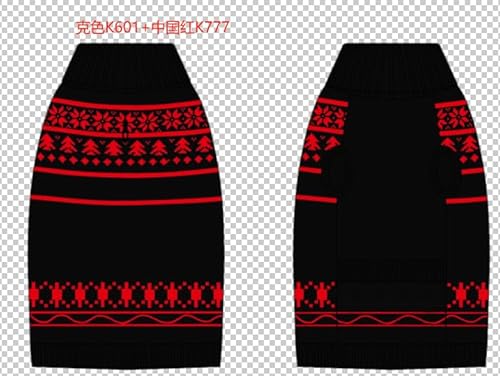 KONVINIT Hundepullover Weihnachten Grosse Hunde Niedlicher Xmas Pulli mit Schneeflocken Superweich,Größen XS bis 2XL, Ideal für Kleine &Mittelgroße &Große Hunde KONVINIT Hundepullover Weihnachten Grosse Hunde Niedlicher Xmas Pulli mit Schneeflocken Superweich,Größen XS bis 2XL, Ideal für Kleine &Mittelgroße &Große Hunde von KONVINIT