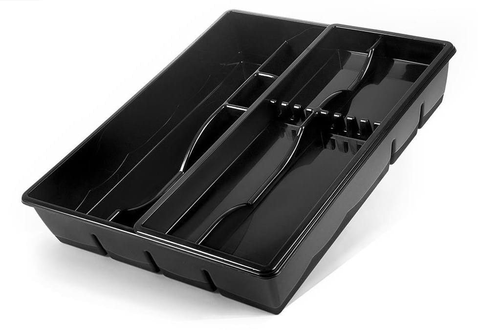 KONZEPT Besteckeinsatz Schubladen Organizer - Besteckkasten für Schubladen 30x39cm, Passt Perfekt für kleine Schubladen Küchenorganizer von KONZEPT