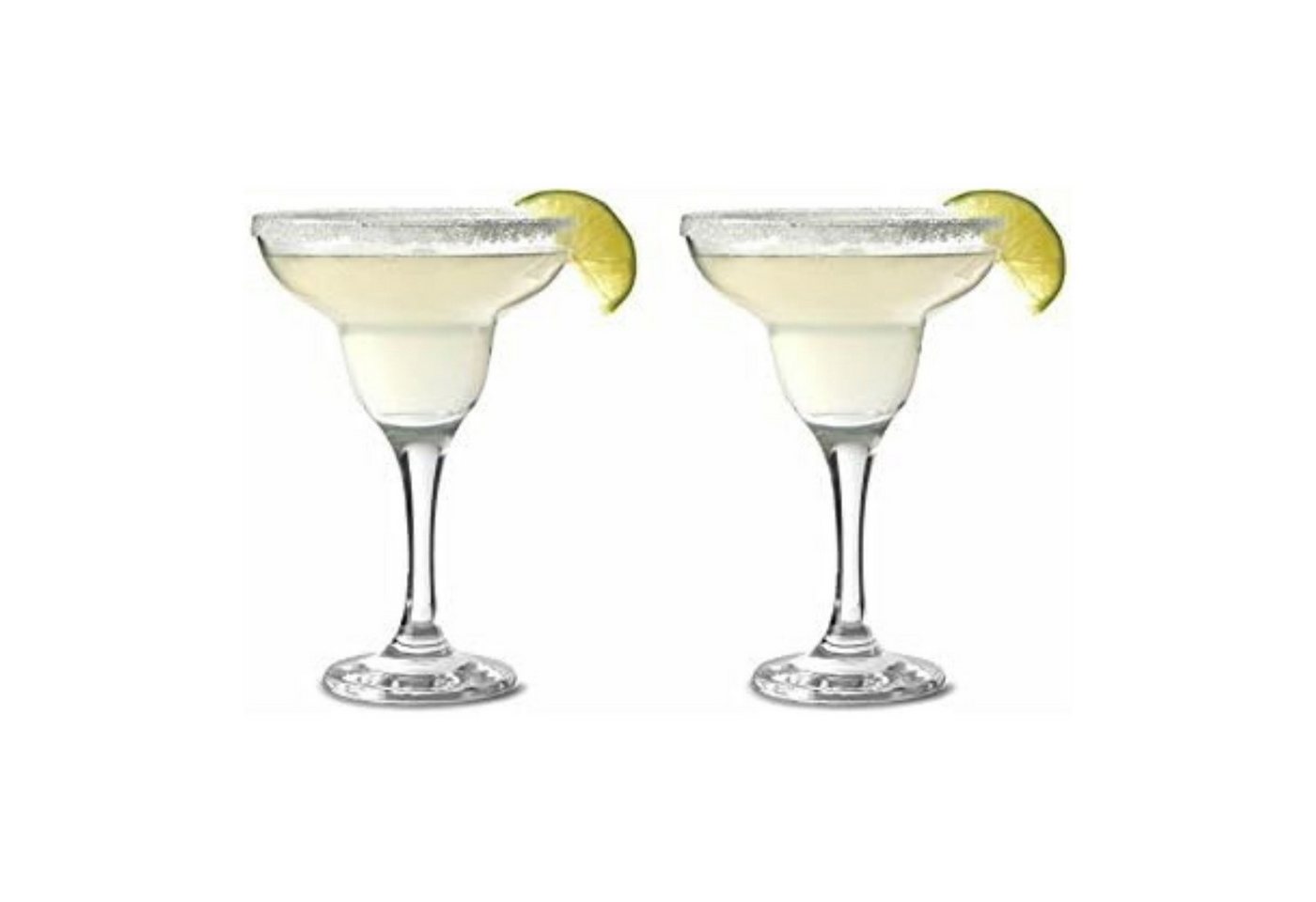 KONZEPT Cocktailglas Margarita Glas Cocktail Glas 305 ml - 2 Stück Profi-Partyglas, mikrowellengeeignet von KONZEPT