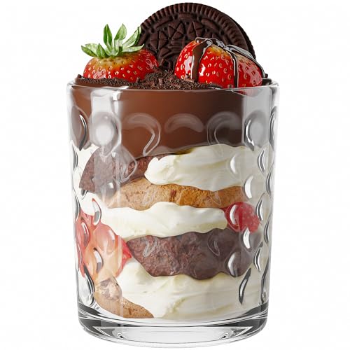 KONZEPT Dessertgläser 6-teiliges Set aus Glas, 240ml, große Gläser für Nachtisch, ideal für Panna Cotta, Tiramisu, Pudding, Joghurt-Müsli und Schichtdesserts KONZEPT Dessertgläser 6-teiliges Set aus Glas, 240ml, große Gläser für Nachtisch, ideal für Panna Cotta, Tiramisu, Pudding, Joghurt-Müsli und Schichtdesserts von KONZEPT