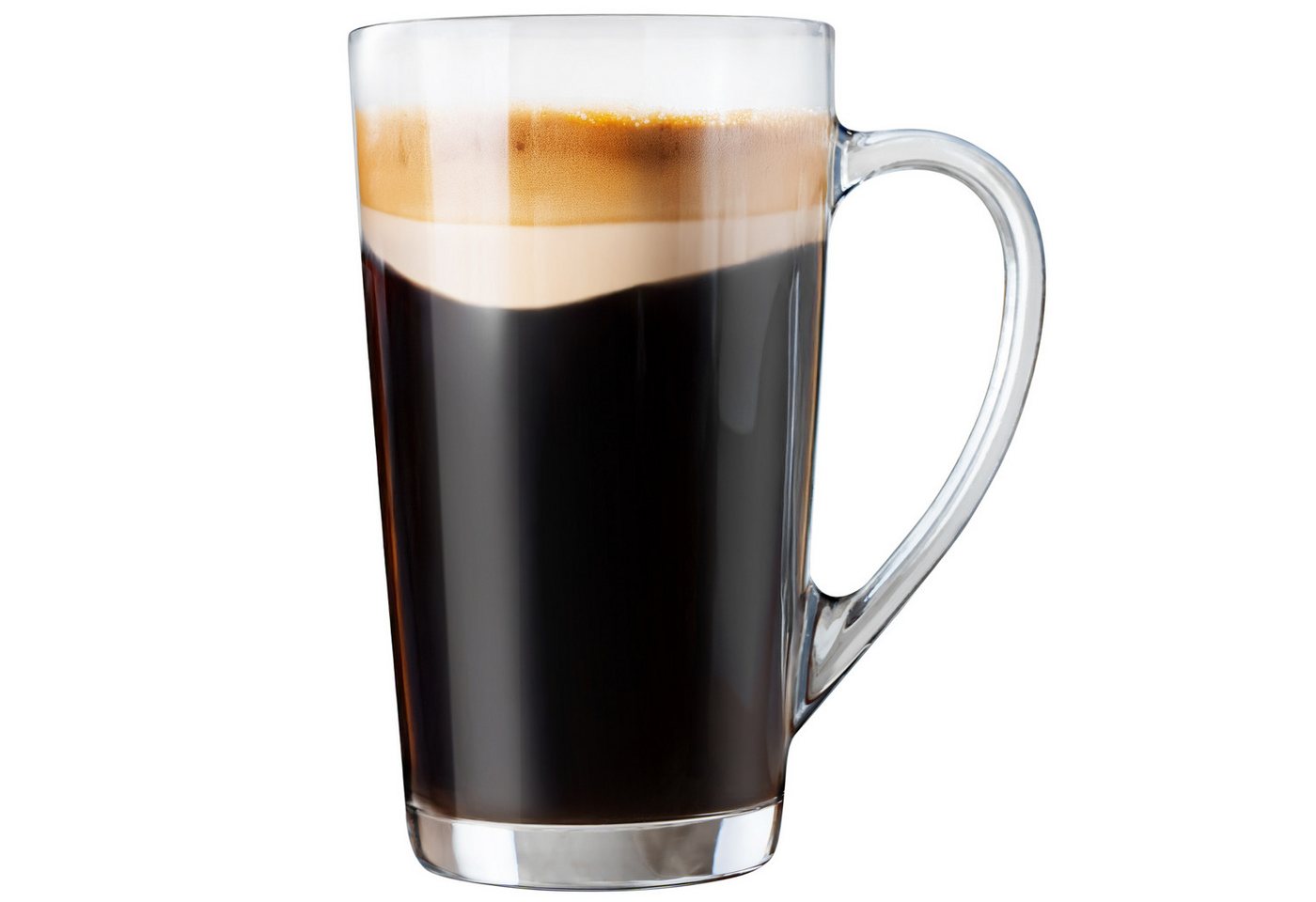 KONZEPT Latte-Macchiato-Tasse Latte Macchiato Gläser Set mit Henkel, Set Kaffeegläser 350 ml, 6/12-er Set aus transparentem Glas KONZEPT Latte-Macchiato-Tasse Latte Macchiato Gläser Set mit Henkel, Set Kaffeegläser 350 ml, 6/12-er Set aus transparentem Glas von KONZEPT