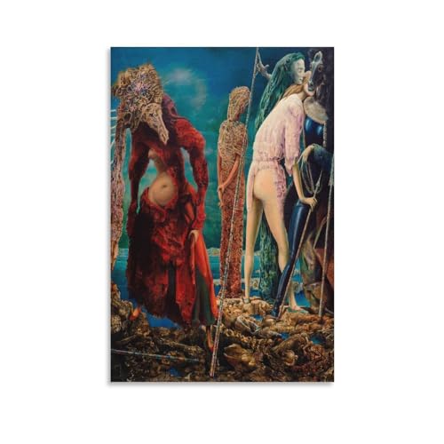 KOOHTAA Max Ernst The Antipope Kunstposter zum Aufhängen, Leinwand, Wandkunstdrucke, Poster, Foto, Gemälde, Poster, Raumdekoration, 30 x 45 cm KOOHTAA Max Ernst The Antipope Kunstposter zum Aufhängen, Leinwand, Wandkunstdrucke, Poster, Foto, Gemälde, Poster, Raumdekoration, 30 x 45 cm von KOOHTAA