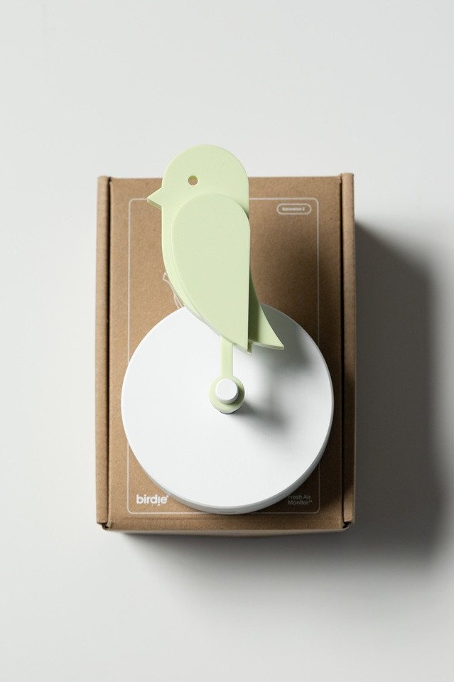 KOOKOO Raumluft-Qualitätssensor Birdie 2.0 - Frischluftmonitor mit CO2 Sensor KOOKOO Raumluft-Qualitätssensor Birdie 2.0 - Frischluftmonitor mit CO2 Sensor von KOOKOO