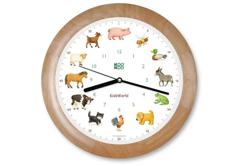 KOOKOO Wanduhr KidsWorld KOOKOO Wanduhr KidsWorld von KOOKOO