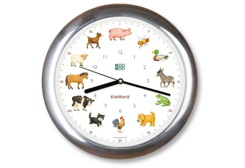 KOOKOO Wanduhr KidsWorld von KOOKOO