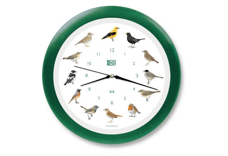 KOOKOO Wanduhr Singvögel von KOOKOO