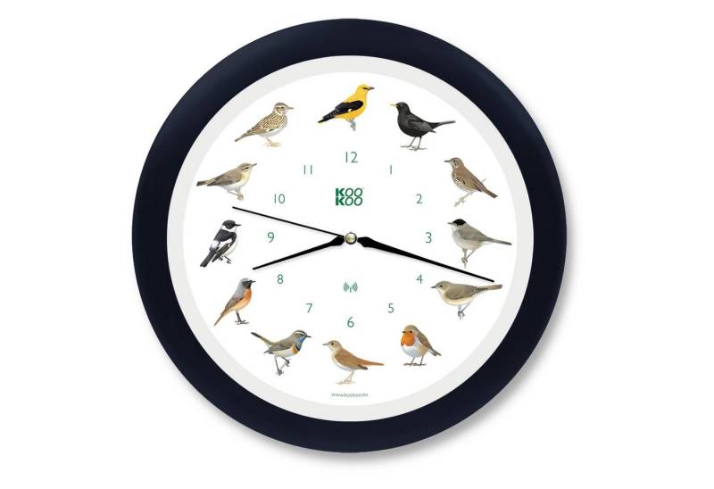 KOOKOO Wanduhr Singvögel von KOOKOO