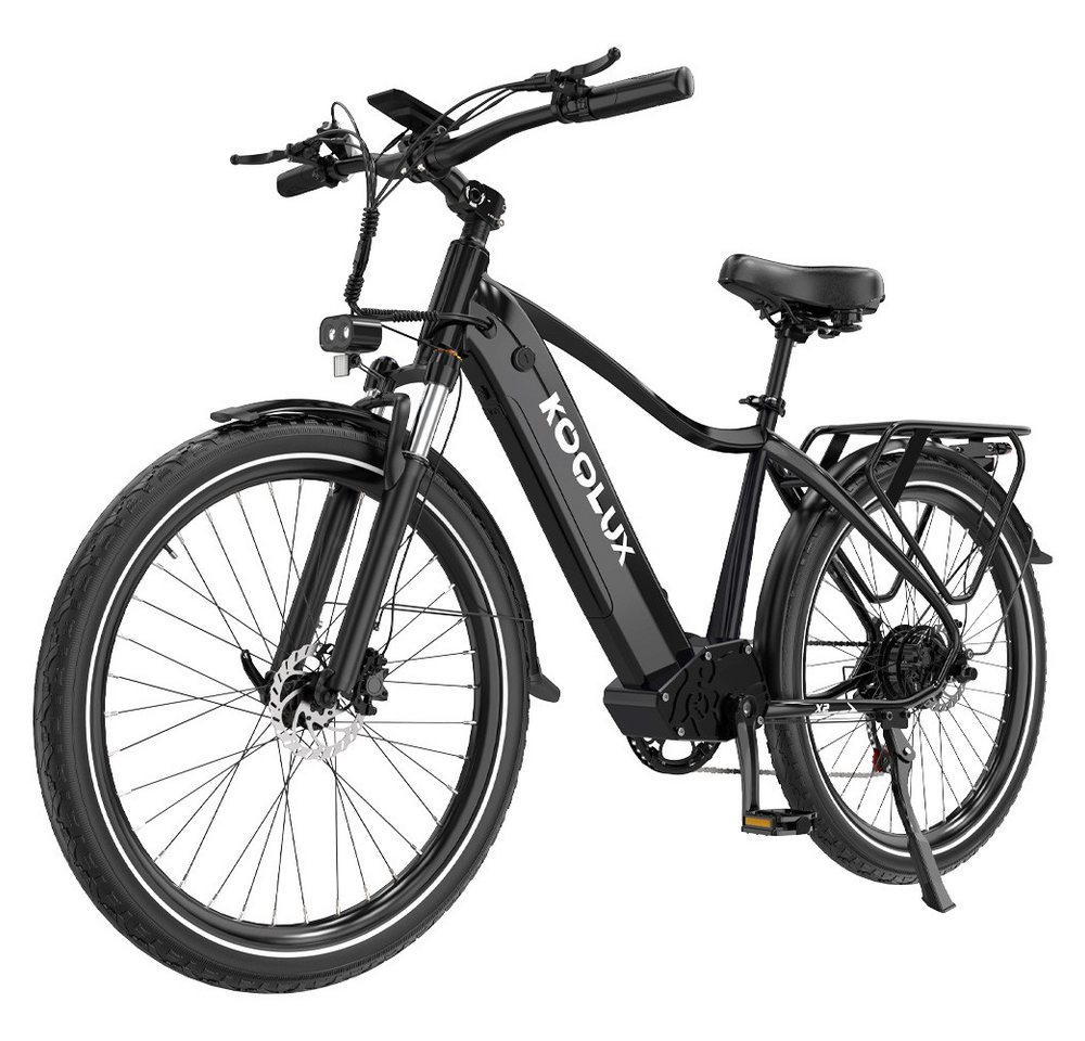 KOOLUX E-Bike 26 Zoll ElektroFahrrad bis zu 65-80KM Mit Stoßdämpfer, 648 Wh KOOLUX E-Bike 26 Zoll ElektroFahrrad bis zu 65-80KM Mit Stoßdämpfer, 648 Wh von KOOLUX