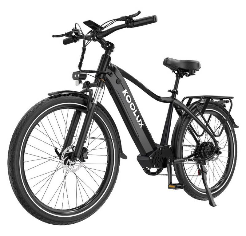 KOOLUX E-Bike 26 Zoll ElektroFahrrad bis zu 65-80KM Mit Stoßdämpfer, 648 Wh KOOLUX E-Bike 26 Zoll ElektroFahrrad bis zu 65-80KM Mit Stoßdämpfer, 648 Wh von KOOLUX