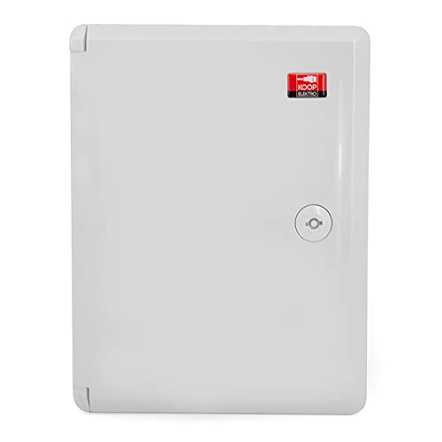 KOOP ELEKTRO Schaltschrank Industriegehäuse IP65 verzinkter Montageplatte Verriegelung Tür mit umlaufender Dichtung Wandgehäuse Gehäuse Leergehäuse ABS Kunststoff leer Schrank 270x350x160mm 27x35x16 KOOP ELEKTRO Schaltschrank Industriegehäuse IP65 verzinkter Montageplatte Verriegelung Tür mit umlaufender Dichtung Wandgehäuse Gehäuse Leergehäuse ABS Kunststoff leer Schrank 270x350x160mm 27x35x16 von KOOP ELEKTRO