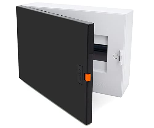 Sicherungskasten Verteilerkasten Aufputz Kleinverteiler Verteiler 12 Module 1-Reihig Gehäuse mit Wasserwaage Sicherungskasten Verteilerkasten Aufputz Kleinverteiler Verteiler 12 Module 1-Reihig Gehäuse mit Wasserwaage von KOOP ELEKTRO