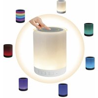 Berühren Sie Lampe mit integriertem Lautsprecher und farbenfrohen LEDs Bluetooth Light Music Case von KOOPER