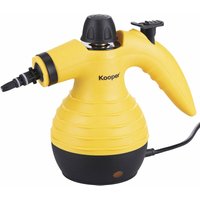 Kooper - Dampfreiniger mit 9 Zubehör 350 ml 1050 Watt flauschig von KOOPER