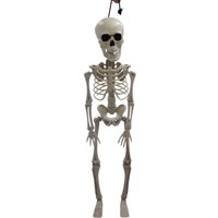 Halloween Skelett 42cm Herbstdeko Halloweenartikel Dekofigur beweglich gruselig von KOOPMAN