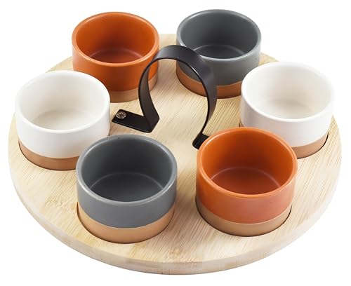 KOOPMAN Self Import Agencies Set Serviceteller Set 7 – 3 verschiedene Farben pro Set, jede Farbe 2 mal: Terra, Weiß und Grau KOOPMAN Self Import Agencies Set Serviceteller Set 7 – 3 verschiedene Farben pro Set, jede Farbe 2 mal: Terra, Weiß und Grau von Self Import Agencies