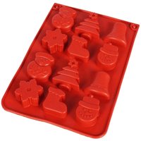 Koopman - Silicone mold for christmas cookies and pralines in festive shapes 60261097 Koopman - Silicone mold for christmas cookies and pralines in festive shapes 60261097 von KOOPMAN