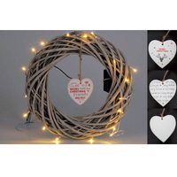 Koopman - led Dekokranz Weihnachtskranz Adventskranz Weihnachtsdeko Wanddeko Türdeko Koopman - led Dekokranz Weihnachtskranz Adventskranz Weihnachtsdeko Wanddeko Türdeko von KOOPMAN