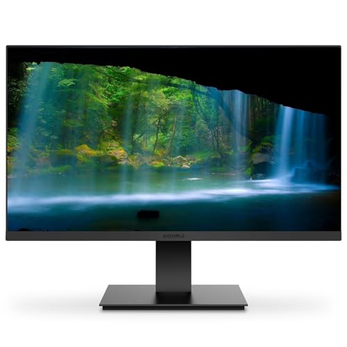 KOORUI G2721E 27 Zoll Gaming Monitor | 320Hz QHD 2560 * 1440 Bildschirm | HDR 400 1ms Adaptive Sync | Fast IPS Panel mit VESA 75 * 75mm| Höhenverstellbar & Drehbar von KOORUI