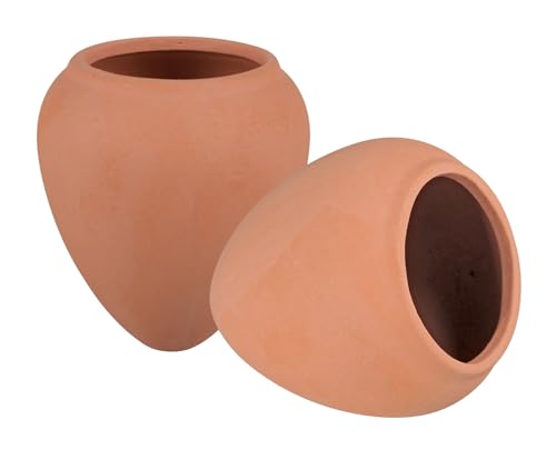 KOPP VERLAG Bewässerungshilfe aus Ton - Tongefäße - EIN Wasserreservoir für Ihre Beete - Pflanzen Wasserspender (2er-Pack 235 ml) von KOPP VERLAG